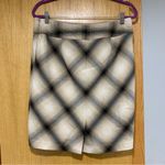 The Limited  Beige Gray Plaid Pattern Pencil Skirt - Size 10 Photo 1