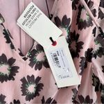 New! Ted Baker Lucieey‎ Fit And Flare Tiered Mini Dress Floral Print Pink Size 2 Photo 8