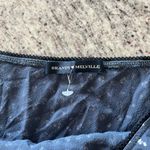 Brandy Melville  skirt blue with flowers Photo 2