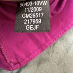 Harley Davidson Womens Short Sleeve Shirt Size L Pink Button Up Y2K Woven Wings Size L Photo 12