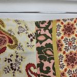 American Vintage Vintage 579 90s White Pink Green Paisley Patchwork A Line Mini Skirt 12 Photo 9