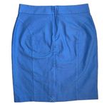 J.Crew  100% Cotton Straight Skirt, Carolina Blue Size 10 Photo 4