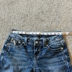 Miss Me Women's low-Rise Embroidered Wings Easy Boot Jeans Size 26 Y2K Photo 6