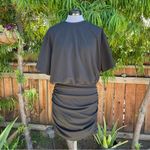 Abercrombie & Fitch Abercrombie Ruched Knit Mini Dress size L Photo 2