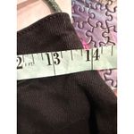 Forever 21  Black Checkerboard Ripped Denim High Waisted Shorts Size 26 Photo 6