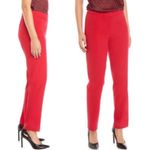 Nine West  Stretch Pants Crimson Red Size 6 NWT $79.00 Photo 10