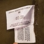 William Rast  Military Olive Skirt Junior 30 Photo 7