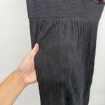 Choon California Vintage Velour Floral Black Long Dress Formal Size Medium Photo 4