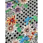 Happening in the present Semi Sheer Floral Half Sleeve Kimono Cardigan Size M Photo 8