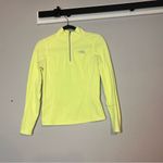 The North Face Half Zip Pullover Fleece Neon Bright Yellow Size XS Women’s Photo 3