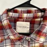 Lucky Brand Women’s Plaid Western Babydoll Shirt XXL Photo 3