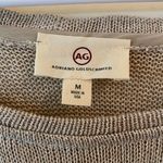AG Adriano Goldschmied Long Sleeve Pullover Tunic Sweater Gold Women's Size M Size M Photo 5