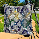 Brahmin Spellbound Katie Crossbody Bag NWT Iridescent Leather Purse Photo 0