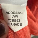 One World  Coral Drape Neck Short Sleeve Top, Ruched Photo 9