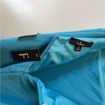 Lulus Lulu’s Dress Bright Blue Midi w/ Spaghetti Straps, Back Cut Out & Slit Sz M NWT Photo 7