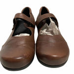 ABEO Genuine Leather Abby Mary Jane 24/7 Slip Resistant Shoes Size 10 Brown Photo 0