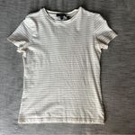 Theory Tiny Tee Cream Multi Shima Stripe size P Photo 1
