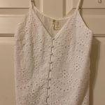 Eyelet Lace Tank White Size XS Photo 0