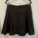 Free People NWOT  We The Free Suiting Pleated Mini Skirt Photo 4