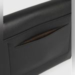 ALLSAINTS - Charterhouse Leather Shoulder Bag | 100% Calf Leather in Black Photo 3