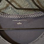 Tommy Hilfiger Dark Blue Polka Dot Fitted Short Sleeve Tee Photo 1