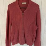 Tommy Bahama  Cardigan Sweater No Size Tag Think Size Large zipper closure Photo 0