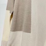 Lafayette Color block sweater silk wool blend :Box H: Tan Photo 8
