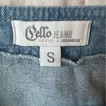Cello Jeans Asymmetrical Fringe Denim Mini Skirt Coastal Cowgirl y2k- Small Photo 2