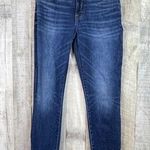 Lucky Brand  Mid Rise Crop Ava Blue Jeans 5 Pockets Stretch Denim Photo 0