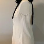 New York & Co. Sheer Blouse Tie Front Photo 1