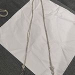 Rhinestone Purse Strap Silver Photo 5