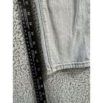 American Eagle  Jeans Women 2 Mid Rise Distressed Tomgirl Tapered‎ Leg Light Wash Photo 4