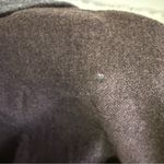 Made in Italy Wool Cashmere Cardigan Jacket Brown Gray Contrast Tie Belt Size 8 Photo 7