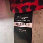 Rebecca Malone  Women’s Black and Red Print Blouse 
Sz M
Nwt Photo 7