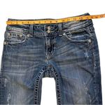 Miss Me Bootcut Jeans JP4656B9 Bling Pocket Distressed Embellished, Sz 28 Photo 9