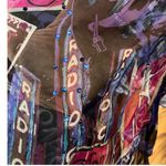 Diane von Furstenberg DVF Silk Wrap Dress Sz 6 Multicolor Abstract Whimsigoth Purple Photo 6