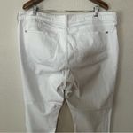 NYDJ  Not Your Daughters Jeans white cuffed ankle jeans 20W plus Photo 4