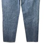 Aritzia Denim Forum The BF High Rise Loose Jeans 28L Blue Organic Cotton Size 27 Photo 5