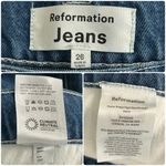 Reformation  Skater Baggy High Rise Straight jeans 26 Photo 15