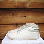 NWB Plae Abra Waterproof Unisex Mid Top Leather Blend Sneakers Shoes White Size 8 Photo 4