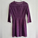 Jack Wills  Purple Diamond Cutout Sheath Dress, Purple, Size 2 Photo 14