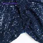 City Chic New!  navy‎ blue sequin strapless maxi dress, size 12 Photo 4