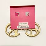 Betsey Johnson ♥️✨ A Plus Red Rhinestone Crystal Drop Earrings Photo 2