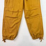Mother The Munchie Nerdy Cargo Pants High Rise Wide Leg Sz 30 NWT Wood Thrush Yellow Photo 4