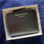Kate Spade Black Small I-zip Bifold Wallet Photo 0