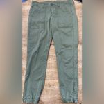 CAbi Women’s Size 4 Army Green Cargo Traveler Pant Photo 4