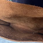 SOLD Leather Cross Body Travel Satchel Purse. Handmade. Adjustable. Stainless Brown Photo 4