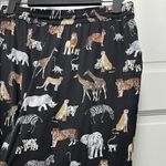 Banana Republic  Zoo Safari Animal Printed Satin Pajama Bottoms Size - XS Photo 11