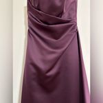 ROSE TAFT couture vintage satin strapless gown bolero set dress maxi inaugural Purple Size 10 Photo 6