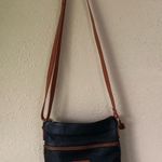 Valentina Italia Crossbody Bag Purse Black/Tan Black Photo 1